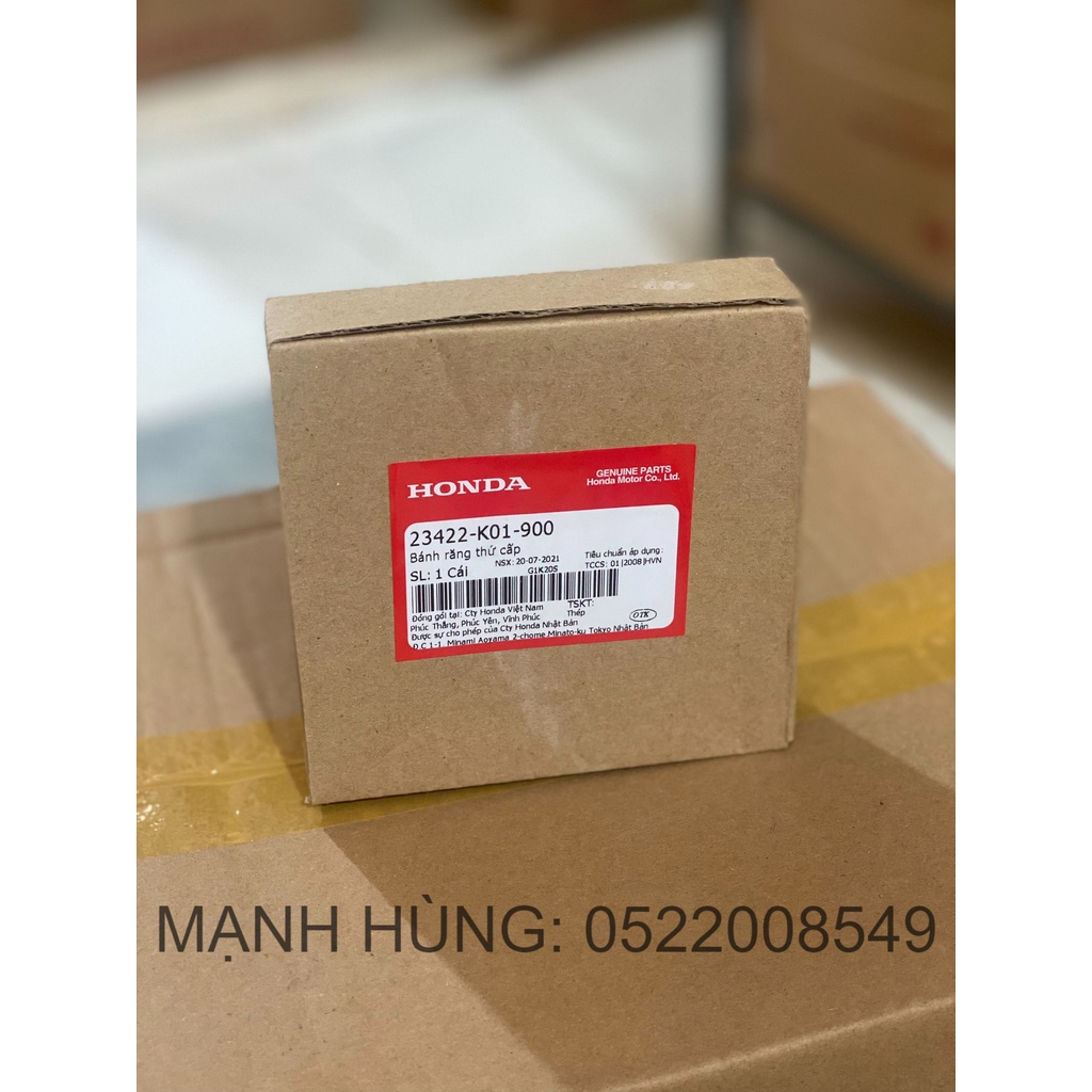 Bánh răng thứ cấp