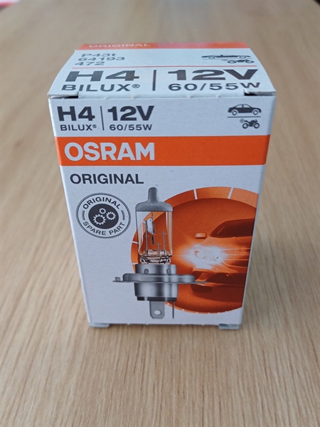 Bóng pha SH 12V-60/55W OSRAM - Xe ga