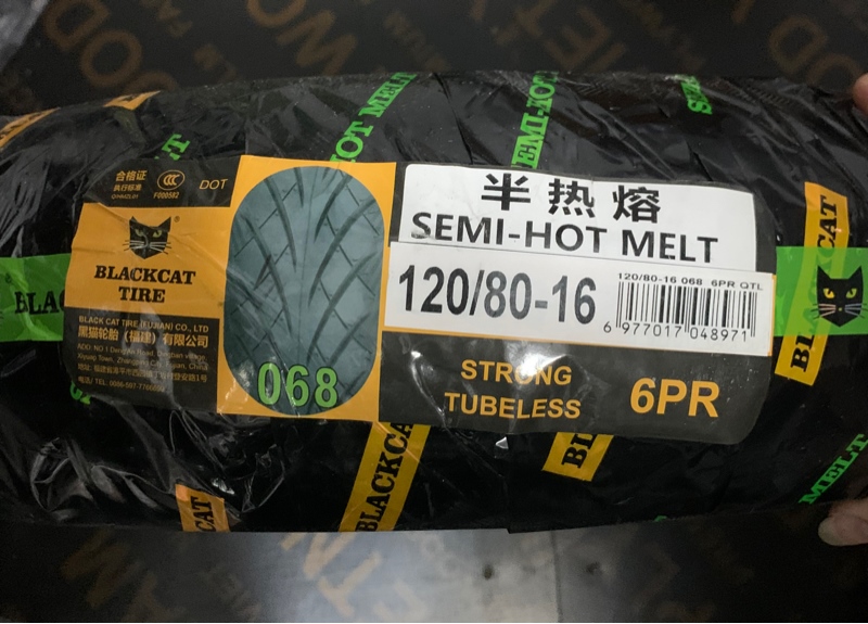 Lốp B CAT SH Sau 120/80-16