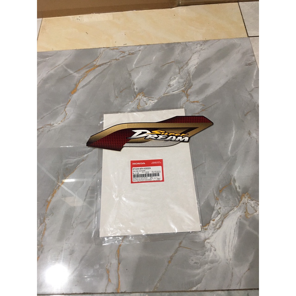 Tem cốp trái DR V