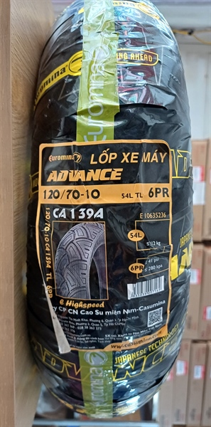 Lốp Casumina Vespa Sau 120/70-10