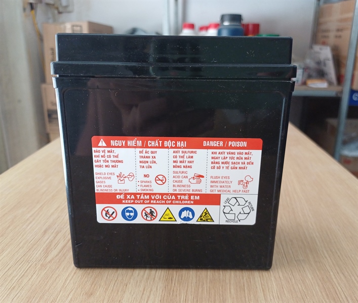 Ắc quy Đồng Nai cao 5A xanh PTX6HL