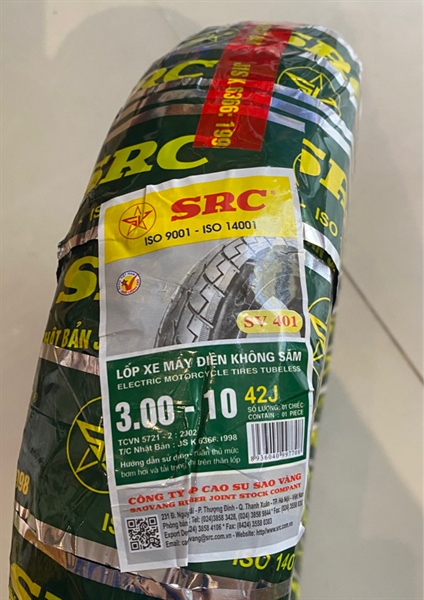Lốp SV Xe Điện 300-10 42J SV401