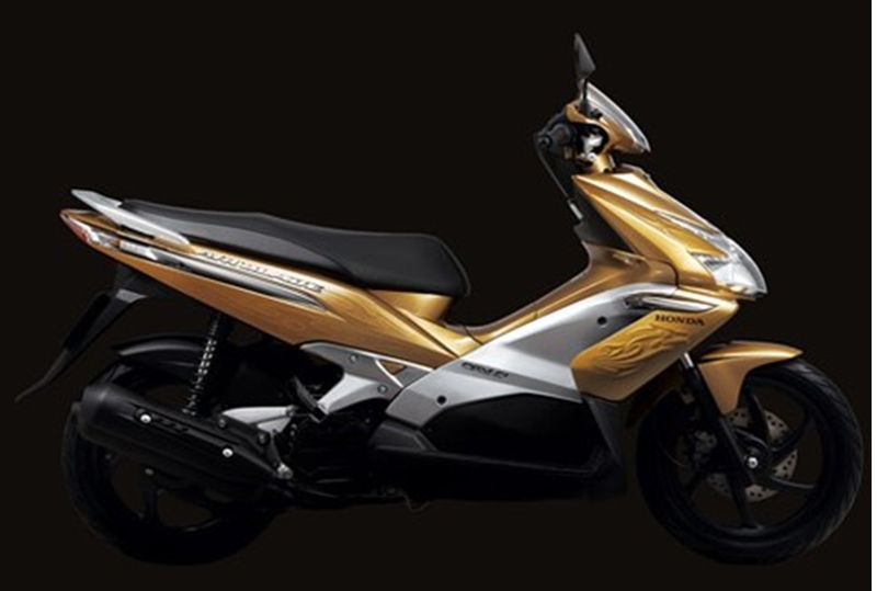 Bộ nhựa Air Blade 110 FI Năm 2010 Màu vàng 3D Y209 38CT