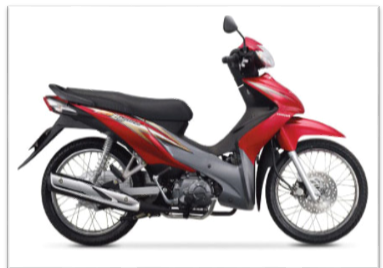 Bộ nhựa - xe WS110 đỏ 313 đời 2009 20CT