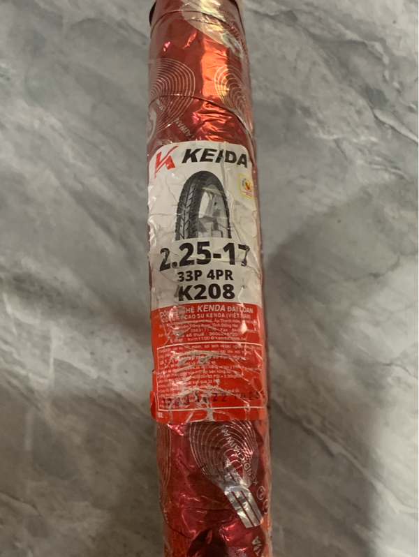 Lốp Kenda Wave Trước 225-17, K208 4PR