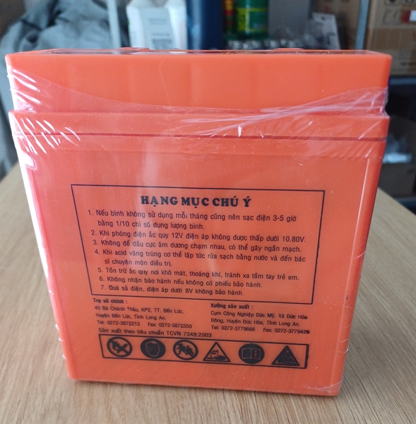 Ắc Quy GLB Cao Khô 6A vỏ đỏ