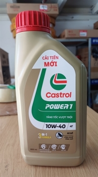 Dầu Castrol Số Power vàng 0.8L 10W-40