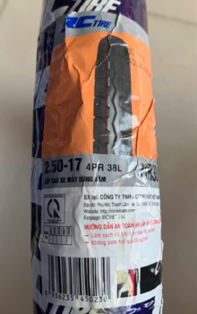 Lốp INU Wave Sau 250-17 4PR 38L NR30