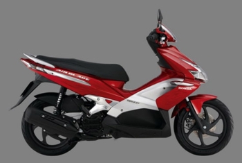 Bộ nhựa Air Blade 110 FI Năm 2010 Màu đỏ 3D R343 38CT