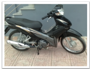 Bộ nhựa - xe WS110 đen NHA69 đời 2009 20CT
