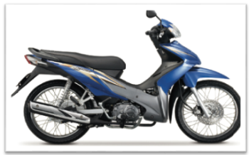 Bộ nhựa - xe WS110 xanh tím PB 373M 2009 20CT