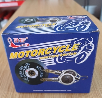 Ổ Khóa RS100 WS100 4 dây 1 Rắc 2 cạnh Motorcycle Hộp Xanh