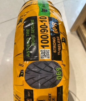 Lốp B CAT LEAD sau 100/90-10