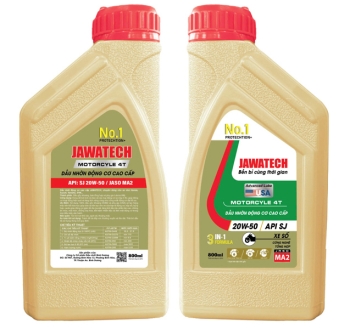 Dầu nhờn xe số JAWATECH 4T 20W-50