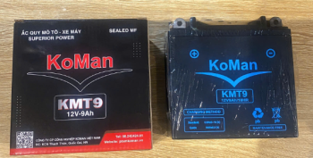 Ắc quy KoMan cao 9A