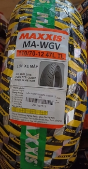 Lốp Maxxis Grande , NOZA Trước 110/70-12 47L