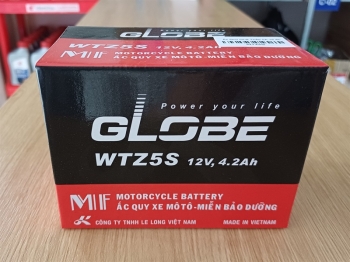 Ắc Quy GLB Thấp 5A vỏ đỏ